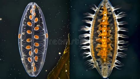  Heterotrichia! Một Loài Ciliophora Bất Thường Sở Hữu Lông Râu và Di Chuyển Như Tàu Ngầm.